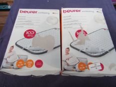 2x Beurer - HK Limited Edition Cosy Heat Pad -Item Is Grade B, But Unchecked By Us & Boxed.