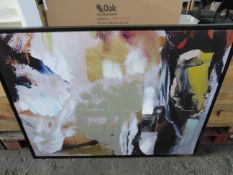 Oak Furnitureland Hope Handpainted Framed Canvas Print RRP Â£74.99 (PLT OAK-APM-A-3203) - This