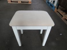 Cotswold Company Burford Ivory Dressing Table Stool RRP Â£95.00 (PLT COT-APM-A-3165) - This item