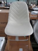 1x Cotswold Hemingway Modern Chair Cream, Good condition, Viewing reccomended.
