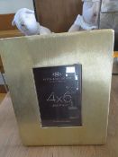 Rowen Group Safira Brushed Champagne 4x6" Photo Frame *Image Needed* RRP Â£24.00 - This item looks