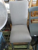 Cox & Cox NEW Lotte Upholstered Dining Chair Lotte Dining Chair RRP Â£350.00 - The items in this lot