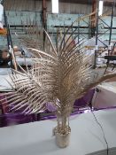 Rowen Group Brynn Medium Champagne Potted Palm Tree RRP Â£44.00 - This item looks to be in good