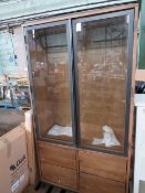 Cox & Cox Living Room Burnt Oak Cabinet RRP Â£1550.00 (PLT B000778) - This item looks to be in
