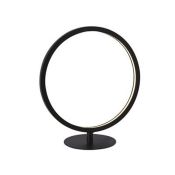 Searchlight Cirque 1lt LED Ring Table Lamp Matt Black RRP £55.00