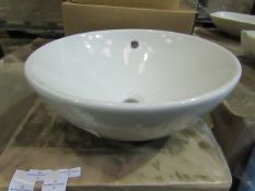 Laufen Made - Oval Counter Top Sink - New & Boxed.