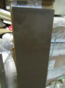Ideal Standard - Matt Dark Brown Gloss Panel ( 120x30cm ) - Good Condition & Boxed.
