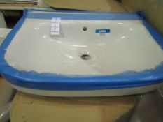 Roca - Debba Sink ( No Tap Hole ) - 600mm - New. RRP ?109