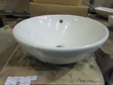 Laufen Made - Oval Counter Top Sink - New & Boxed.