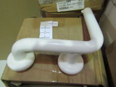 Twyfords - Right-Handed Toilet Roll Holder - White - Good Condition & Boxed.