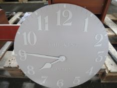 Cotswold Company Arabic Wall Clock - Dove Grey 51cm RRP Â£00.00 (PLT COT-APM-A-3216) - This item