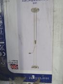 Searchlight LED Mother & Child Floor Lamp - Satin Silver RRP ô?154.00 (PLT 4plt) - This lot contains