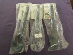 3x Habitat - Silicone Kitchen Utensils ( 1x Spoon 1x Whisk 1x Spatula ) - Unused & Packaged.