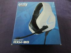 Orzly - RXH-20 White Gaming Headset - Unchecked & Boxed.