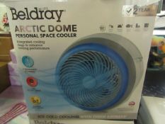 2x Beldray - Arctic Dome Personal Space Cooler - Untested & Boxed.