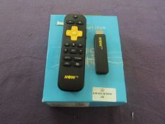 NowTv - Smart Stick - Good Condition, Untested & Boxed.