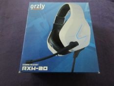 Orzly - RXH-20 White Gaming Headset - Unchecked & Boxed.