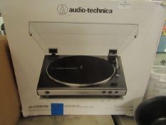 Audio Technica - Fully Automatic Belt Drive Turntable ( AT-LP60XUUSB ) - Untested & Boxed. RRP £