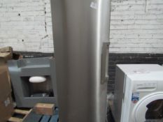 Sharp tall freestanding freezer, powers on but doesn't get cold