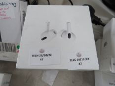Apple Airpods Pro with wireless charging case boxed unchecked