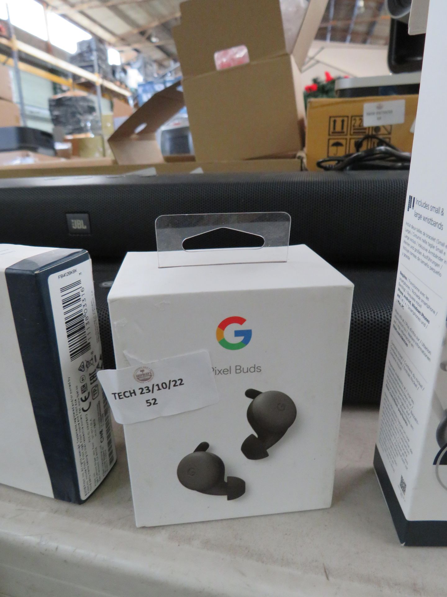 Google Pixel Buds boxed unchecked