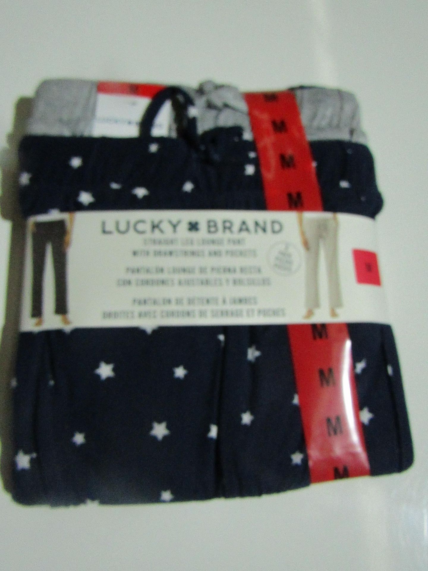 Lucky Brand - Straight Leg Lounge Set With Pockets - Size Medium - New & Packaged.