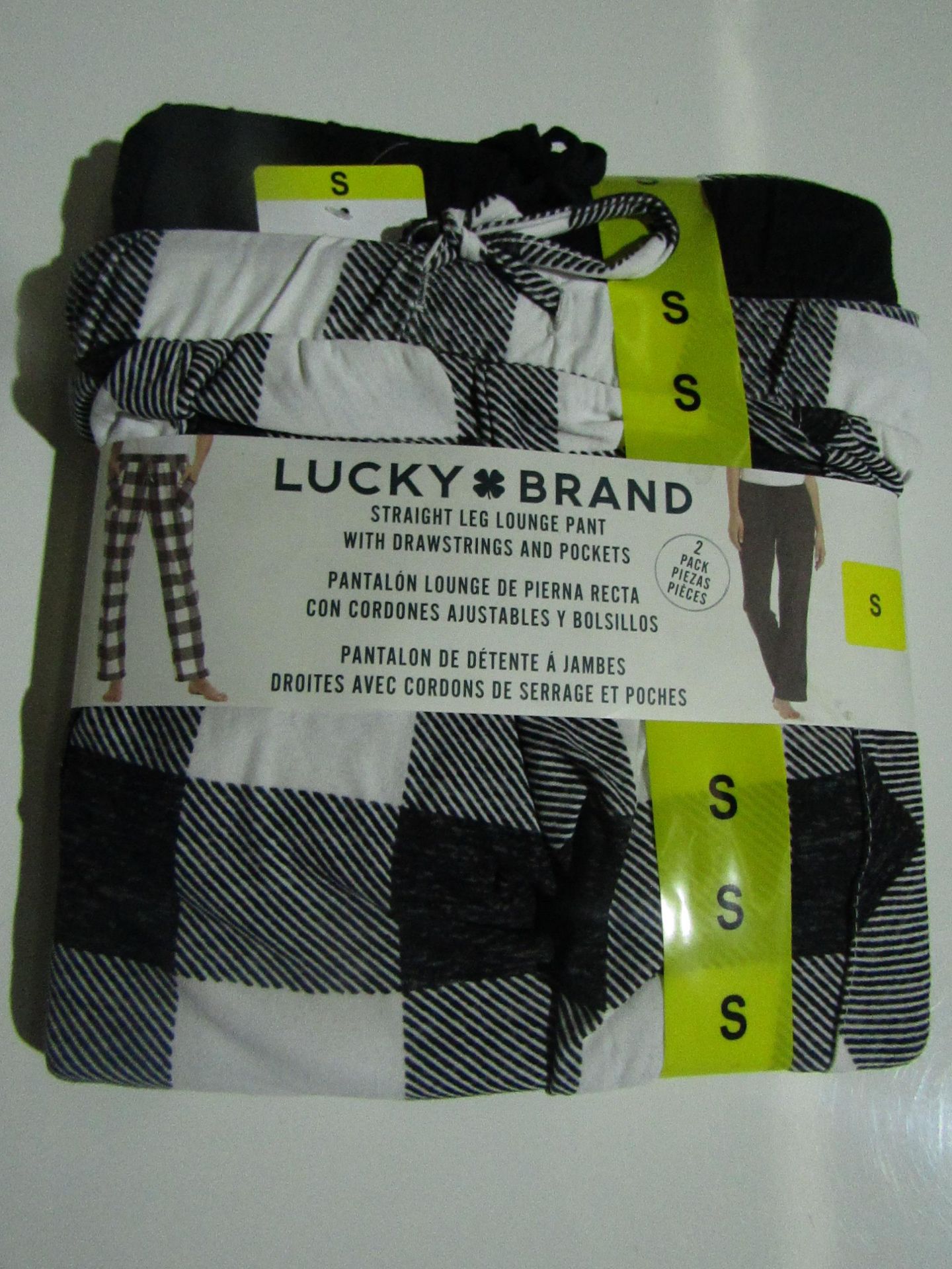 Lucky Brand - Straight Leg Lounge Set With Pockets - Size Small - New & Packaged.