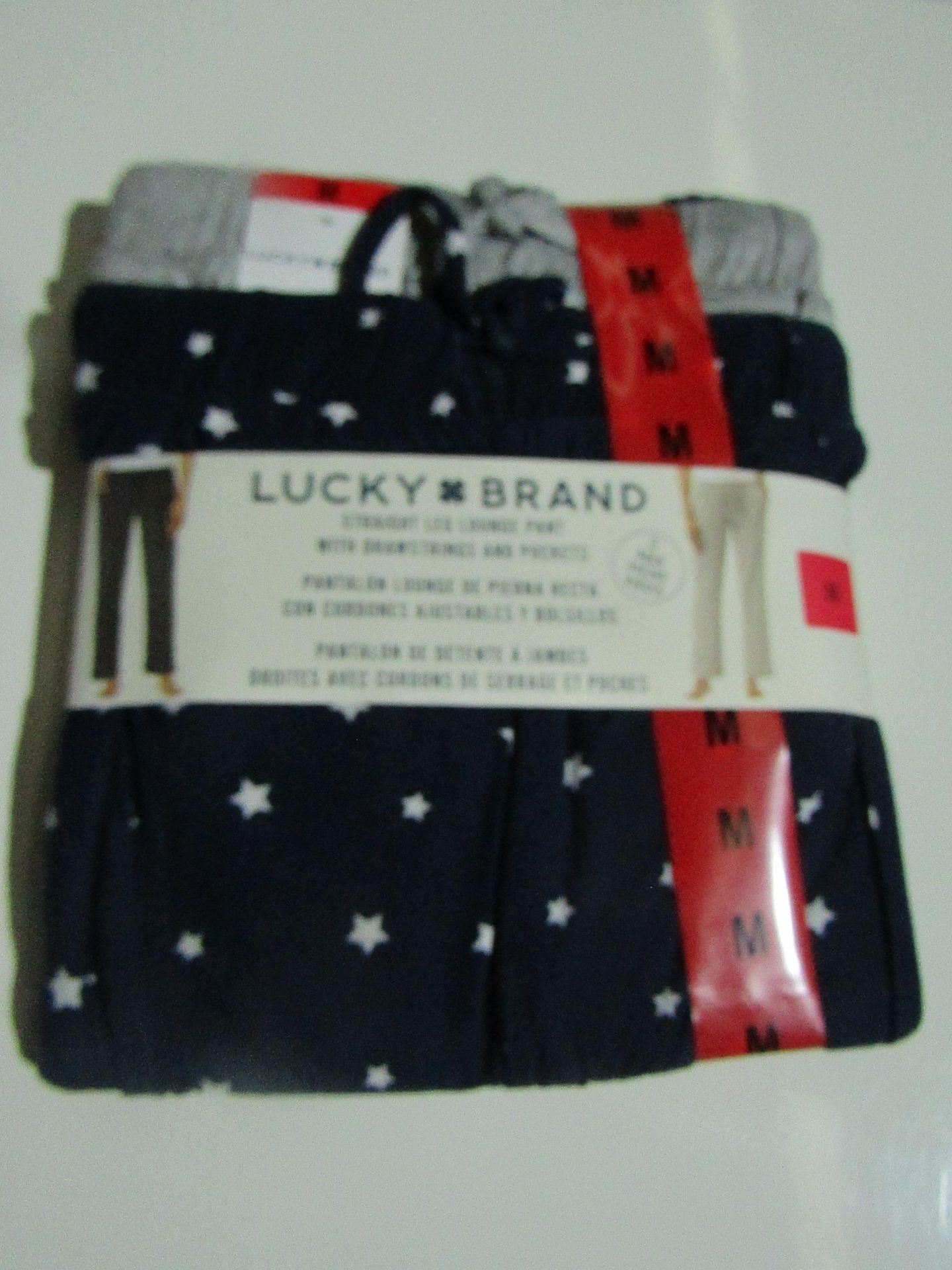 Lucky Brand - Straight Leg Lounge Set With Pockets - Size Medium - New & Packaged.