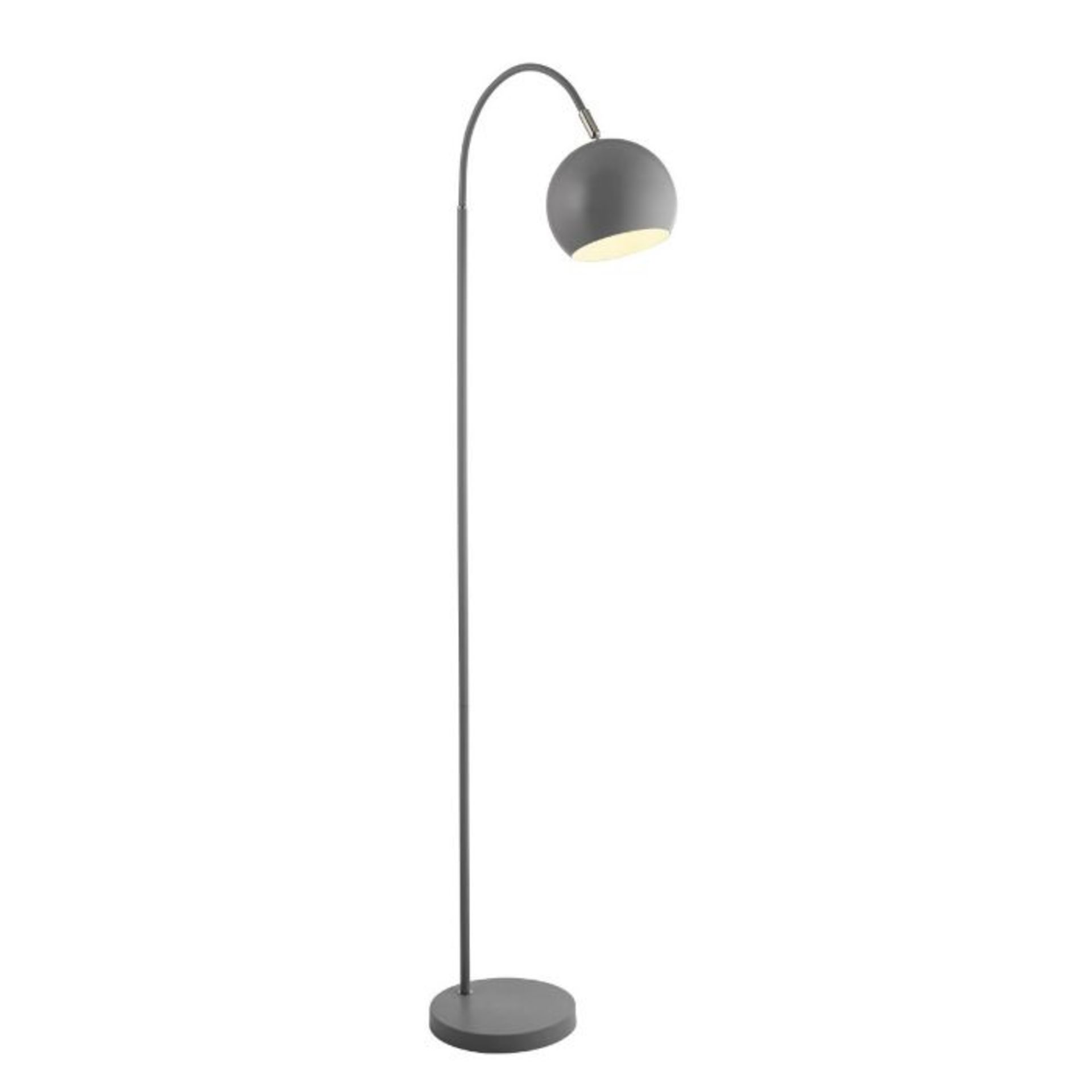 Searchlight Madden Grey Arc Floor Lamp RRP £60.00 146cm (H) 23cm (W) This lot contains unsorted