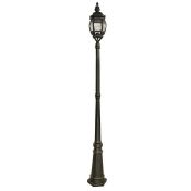 Searchlight Bel Aire Outdoor Post Lamp 1lt Black RRP £238.00 This Bel Aire black outdoor post lamp