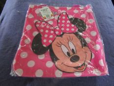 3x Disney - Minnie Mouse Shoulder Bag With Zip - New & Packaged.