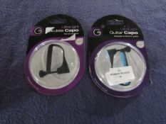2x 7thG - Ultra Light Guitar Capo ( Acoustic & Electric ) - New & Packaged.