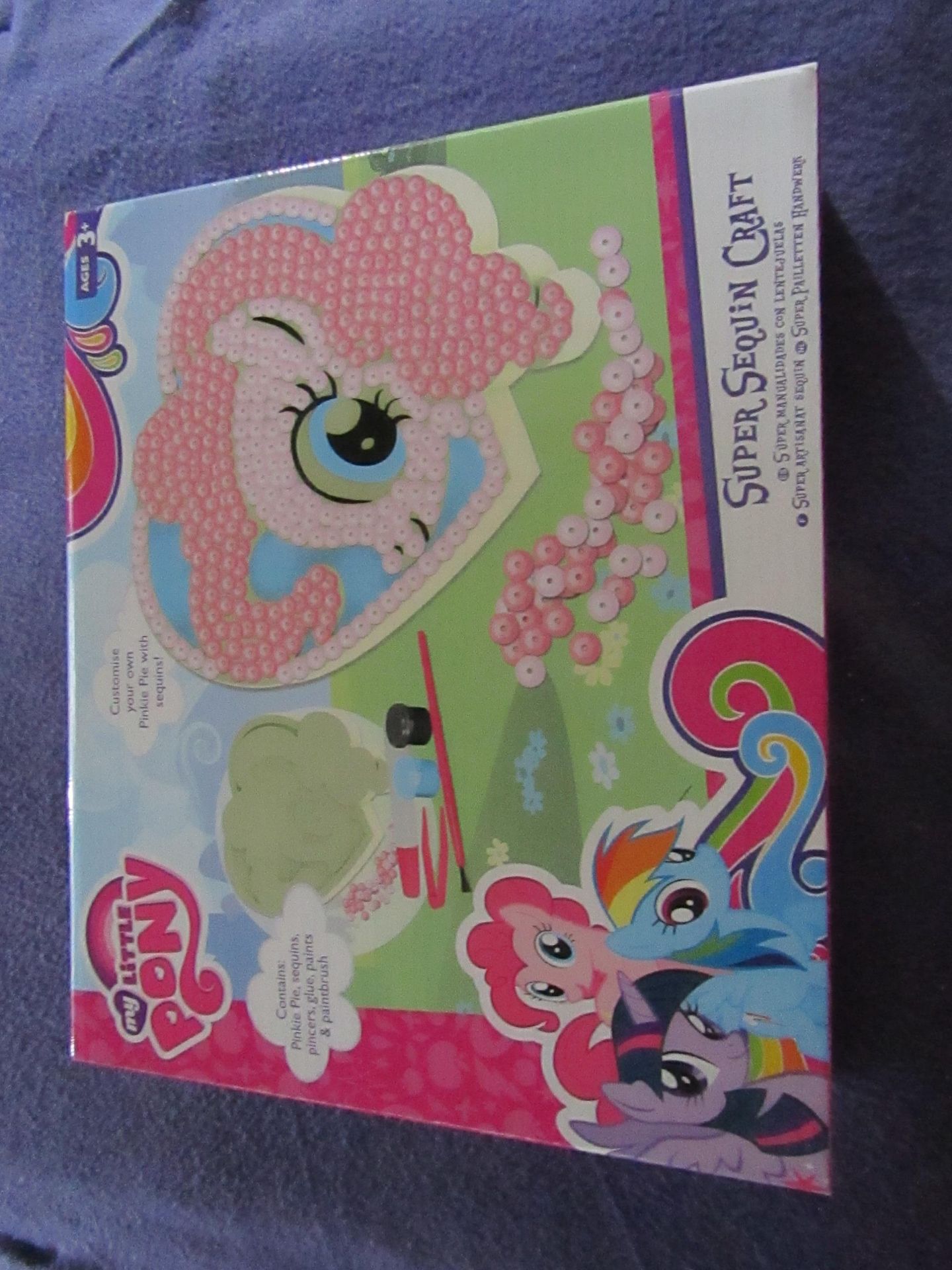 My Little Pony - Super Sequin Craft - Unused & Boxed.