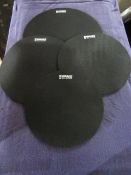 Evans - Tom / Snare Mute Pack ( Four Muties - 12", 13", 14",16" ) - Good Condition & Boxed.