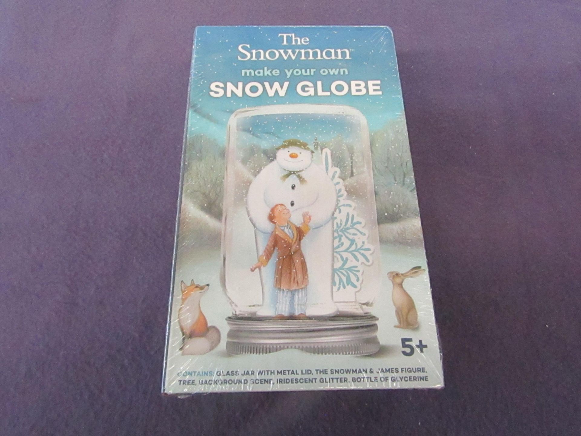 4x The Snowman - Make Youw Own Snow Globe - New & Packaged.