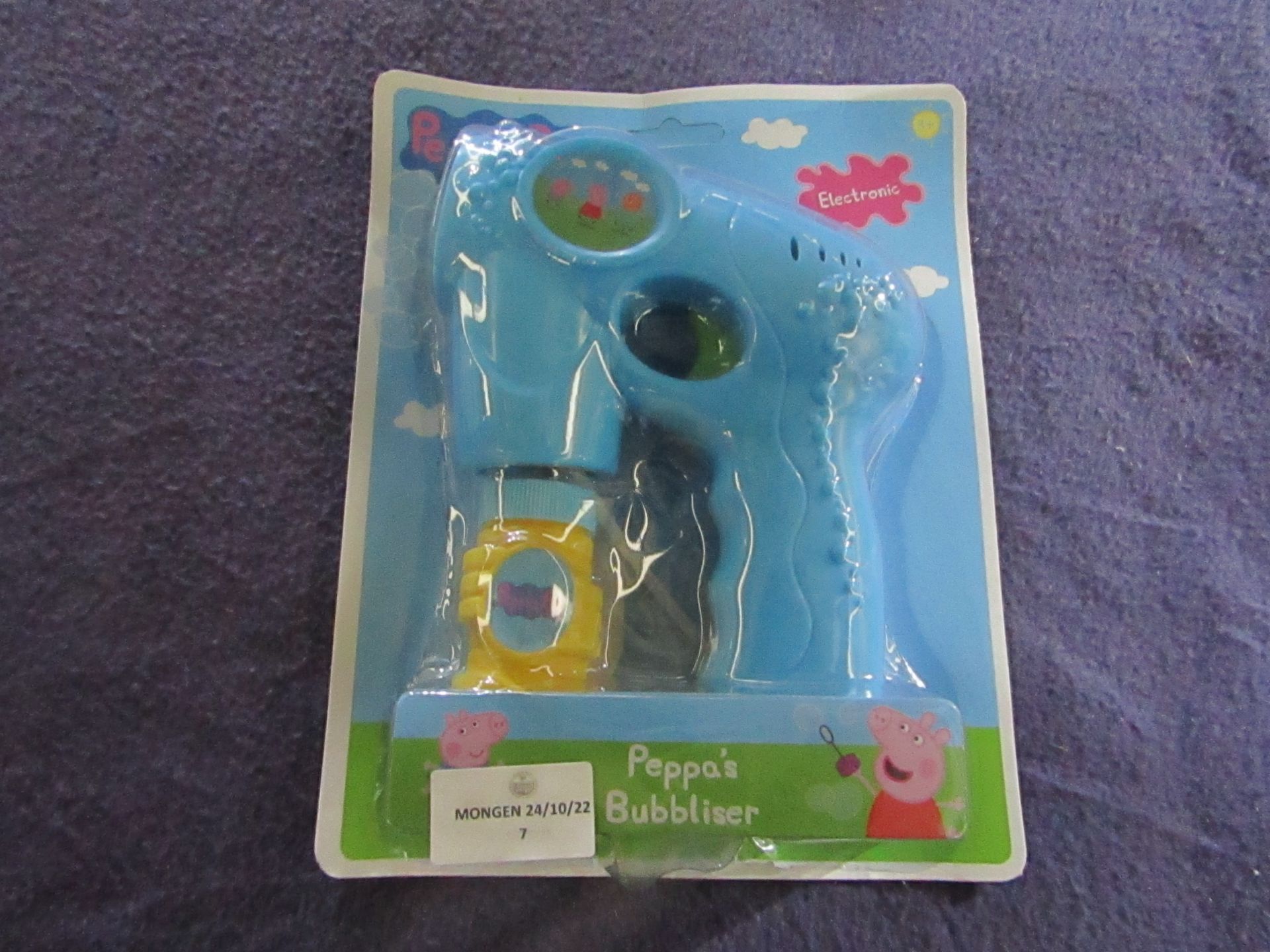 Peppa Pig - Peppa's Bubbliser - Unused & Packaged.