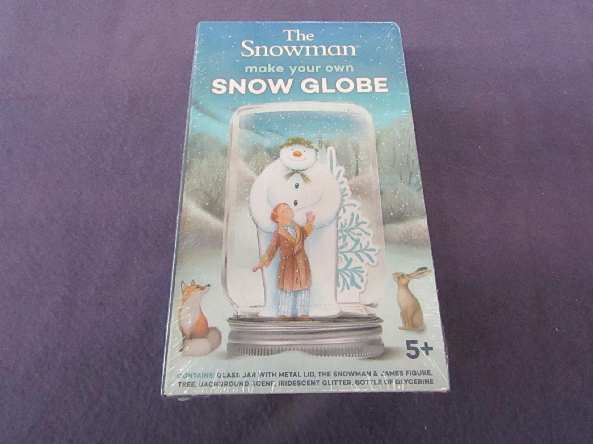 4x The Snowman - Make Youw Own Snow Globe - New & Packaged.