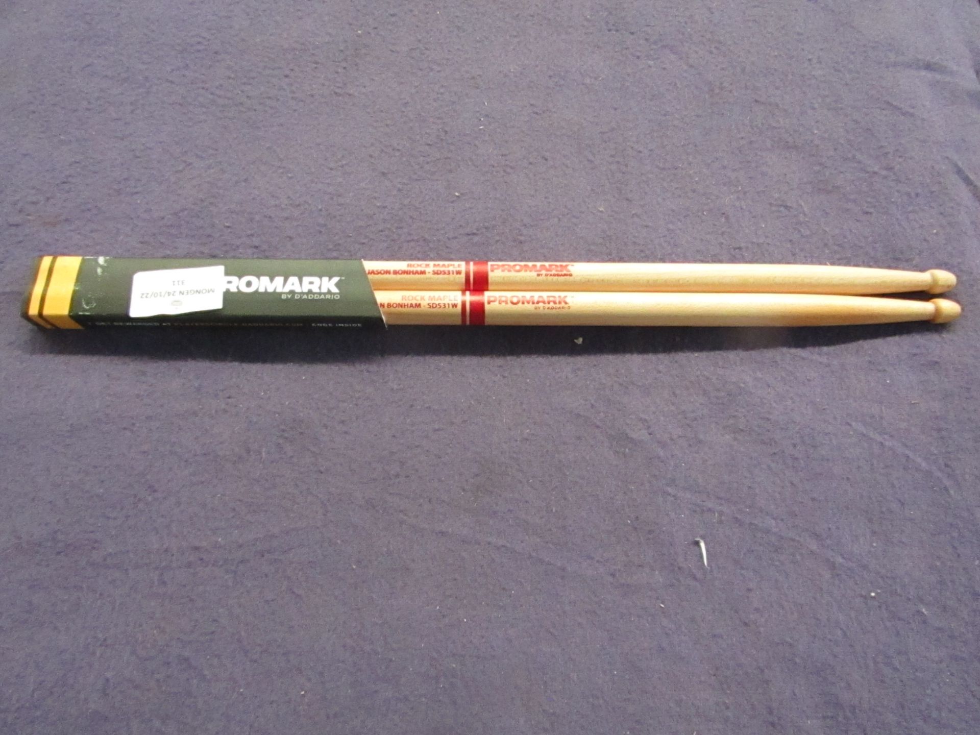 ProMark - Rock Maple Jason Bonham - SD531W Drumsticks - New.