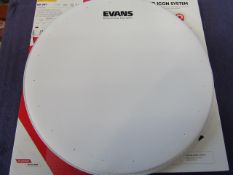 Evans - 14" HD Dry Snare Batter - Good Condition & Boxed.