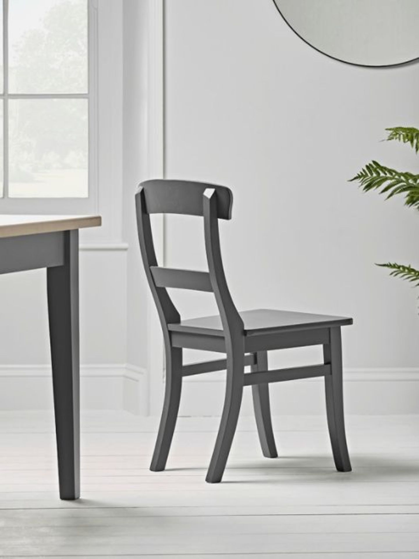 Cox & Cox Mette Wooden Dining Chair RRP £225.00 SKU COX-AP-1228370-B The clean, timeless form of our - Image 2 of 2