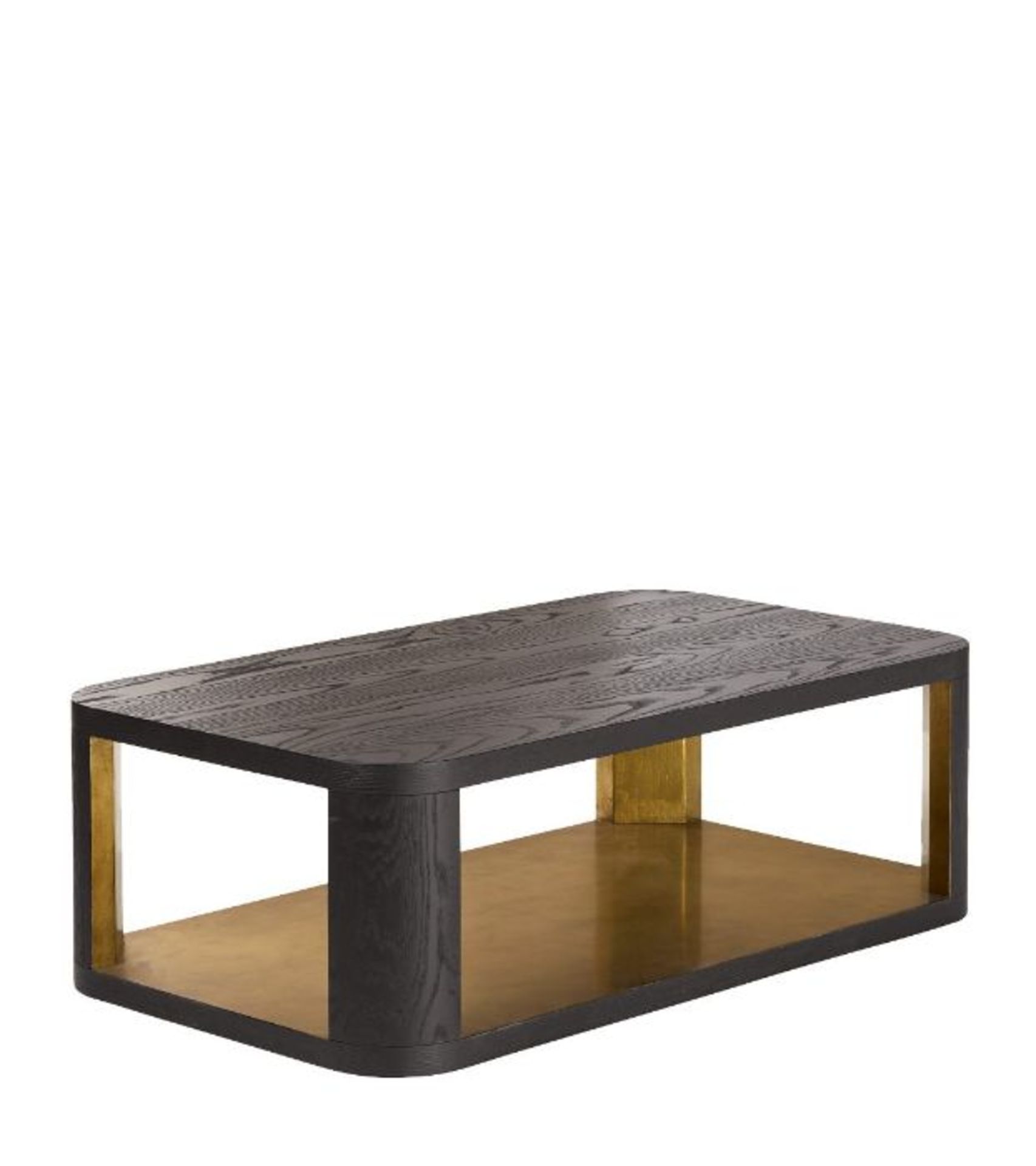 Oka Khafra Coffee Table Lunar Black Gold RRP £1895.00 Graded Return SKU OKA-9A13016-1-12-1004-13-