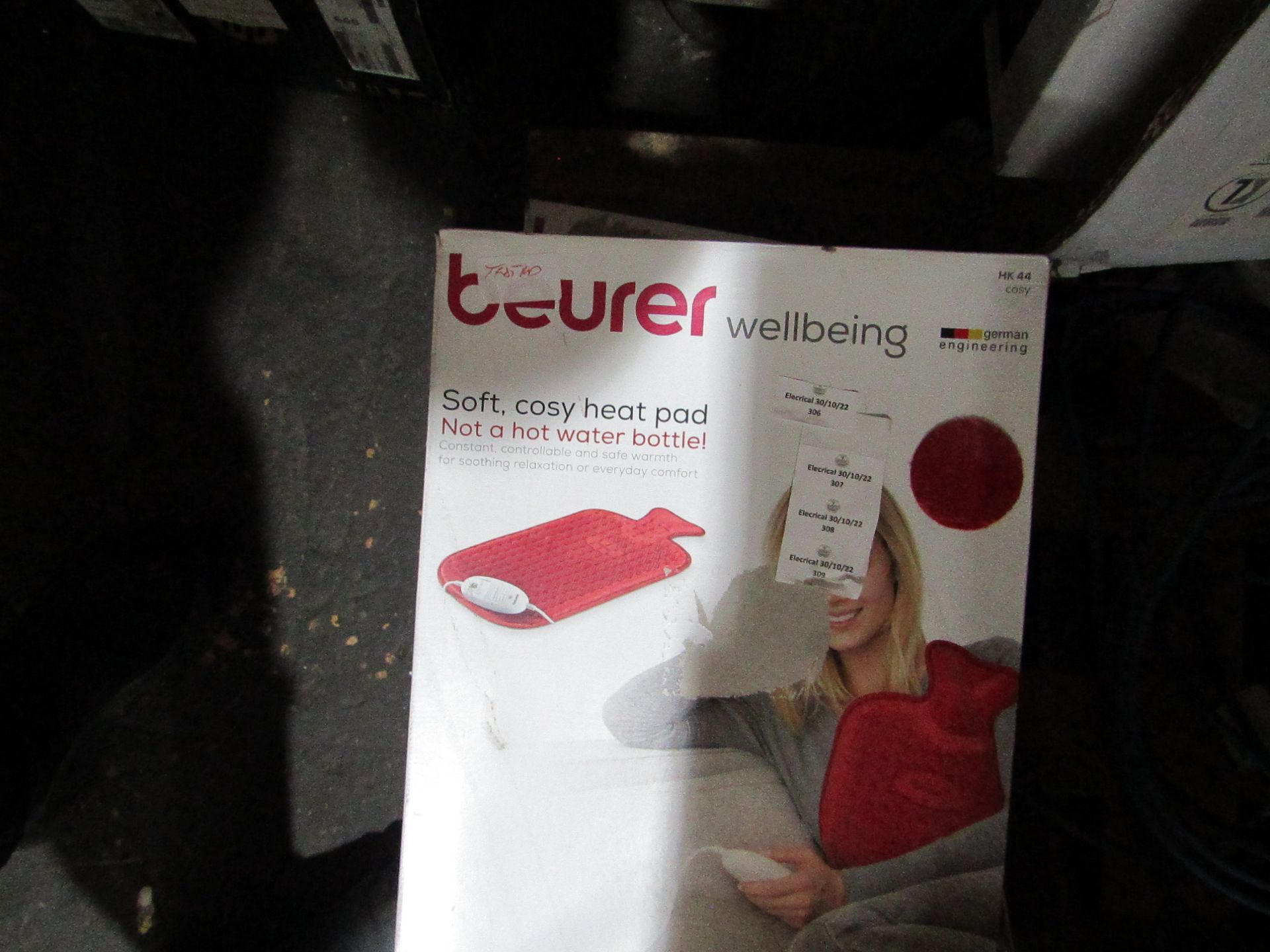 Beurer Soft Cosy Heat Pad boxed tested working see image