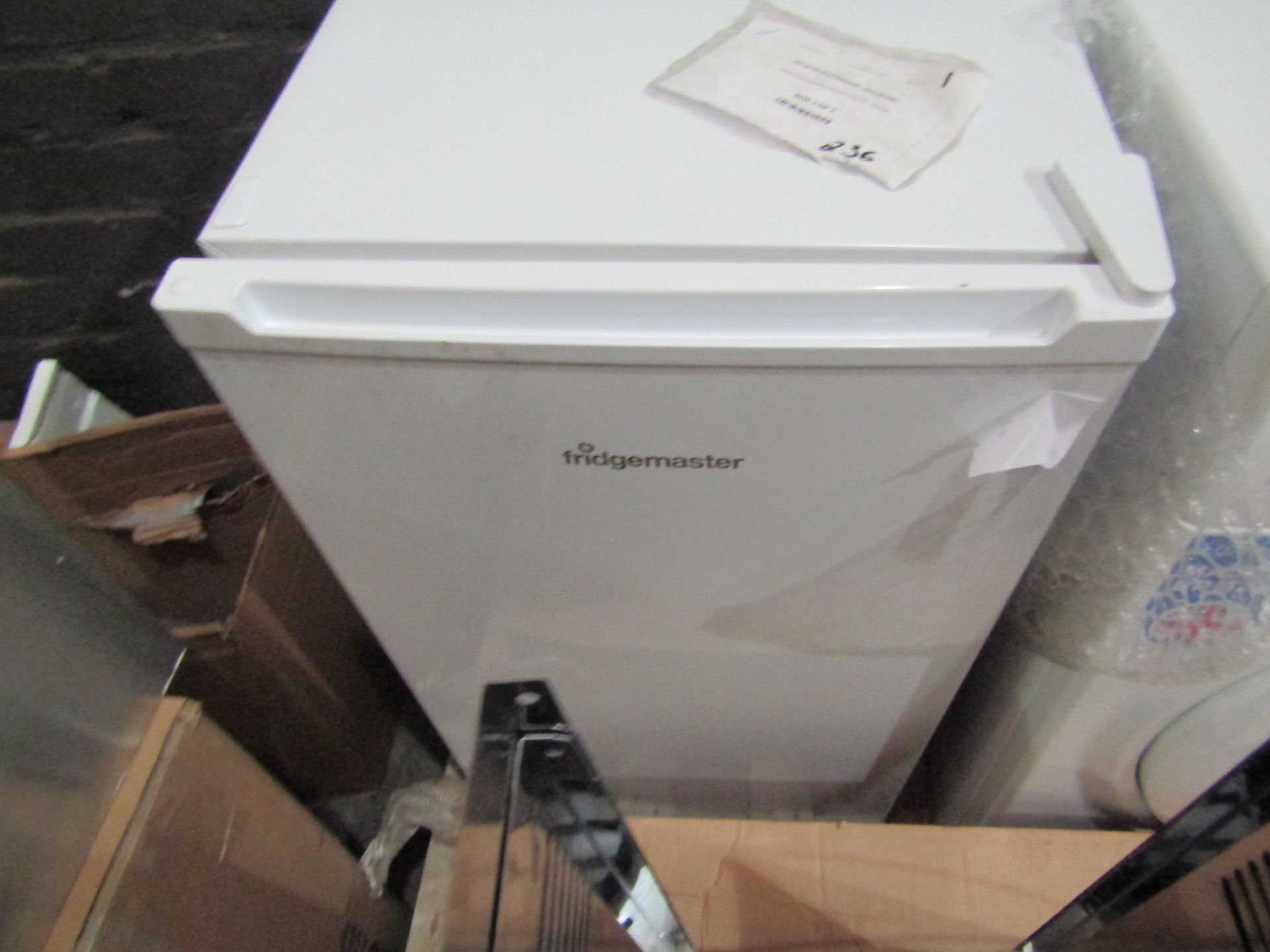 Fridgemaster MUL4892MF Fridge - White RRP £139.00 Fridgemaster MUL4892MF Fridge - White from SKU