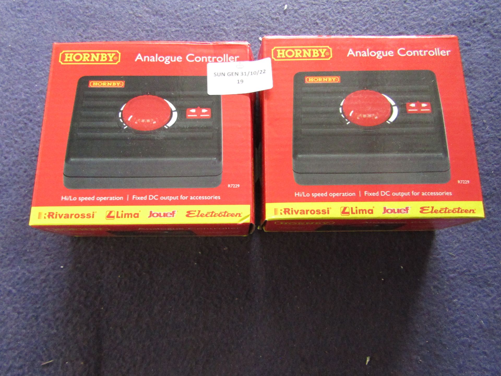 2x Hornby - Analogue Controller - Unchecked & Boxed.