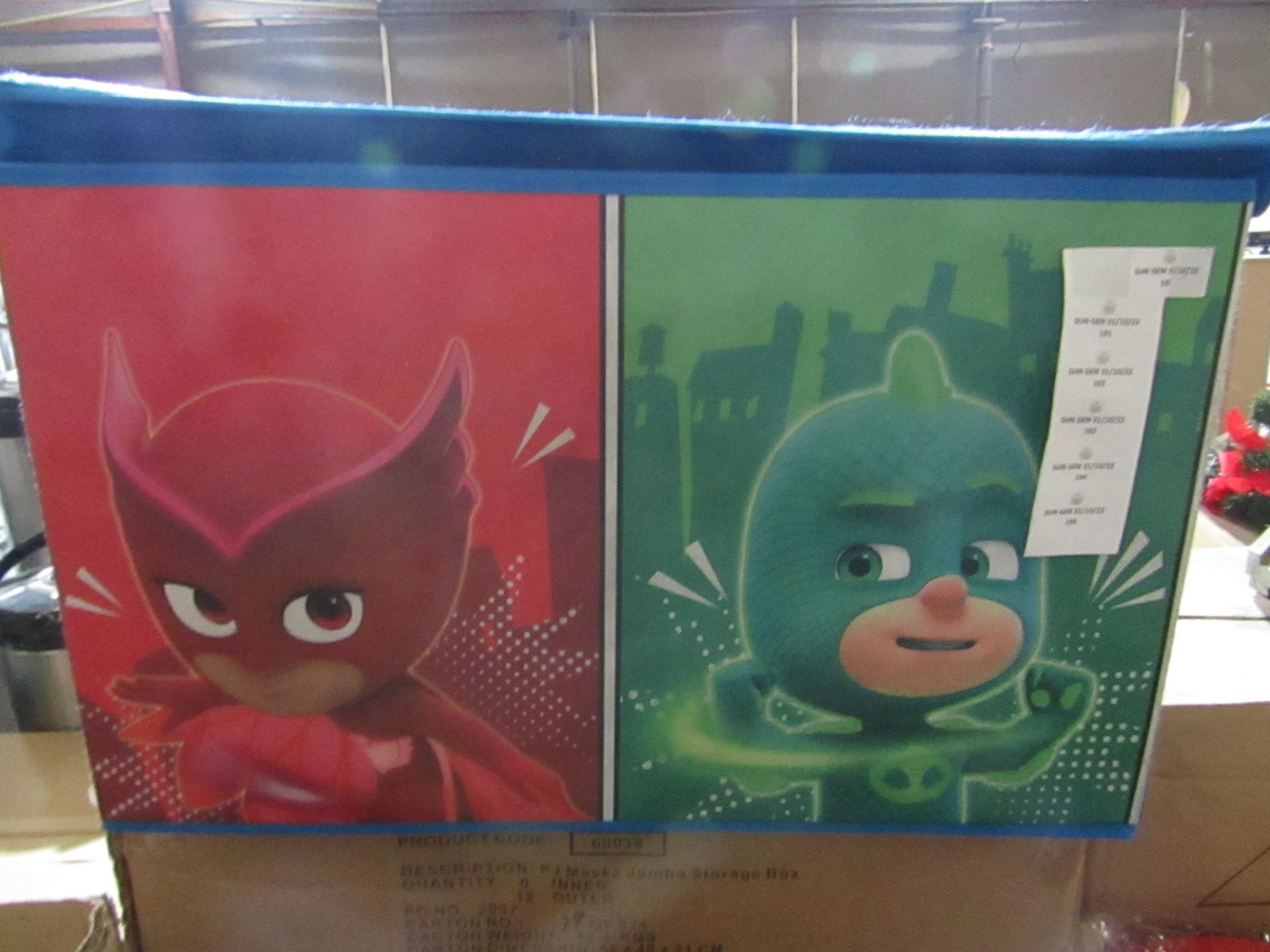 PJ-Masks - Jumbo Storage Box ( 55x37x33cm ) - New & Packaged.