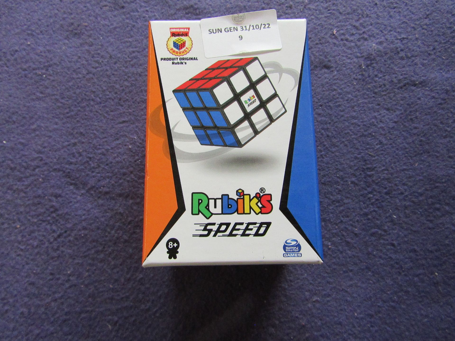 Spin Master - Speed Rubik's Cube - Unchecked & Boxed.