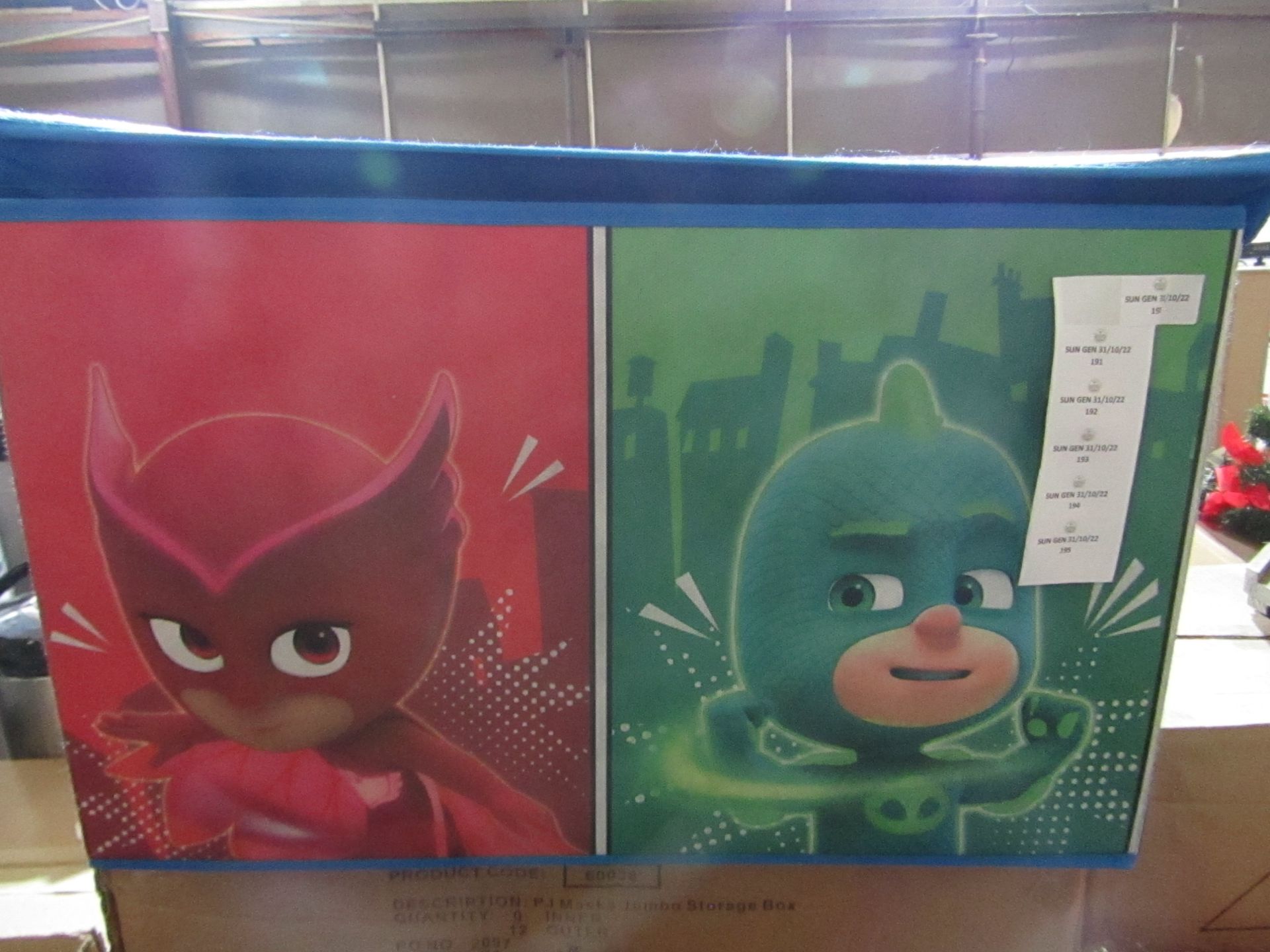 PJ-Masks - Jumbo Storage Box ( 55x37x33cm ) - New & Packaged.