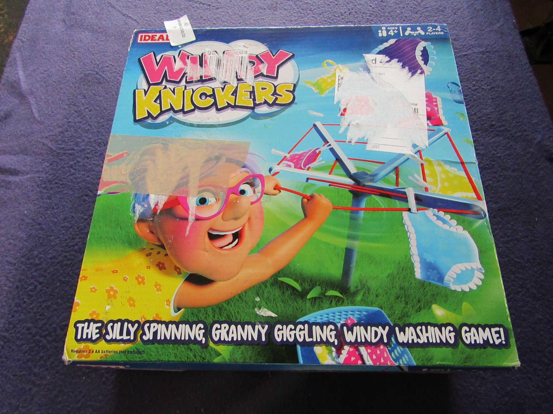 Ideal - Windy Knickers 2-4 Player Game - Unchecked & Boxed.