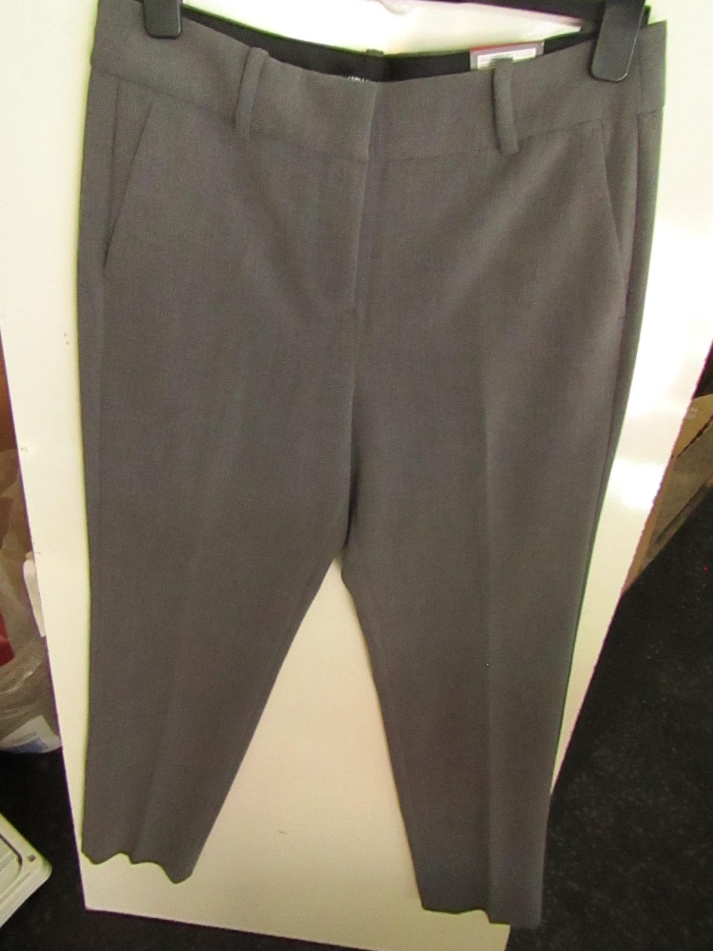 Kirkland Signature grey trousers, new size 8