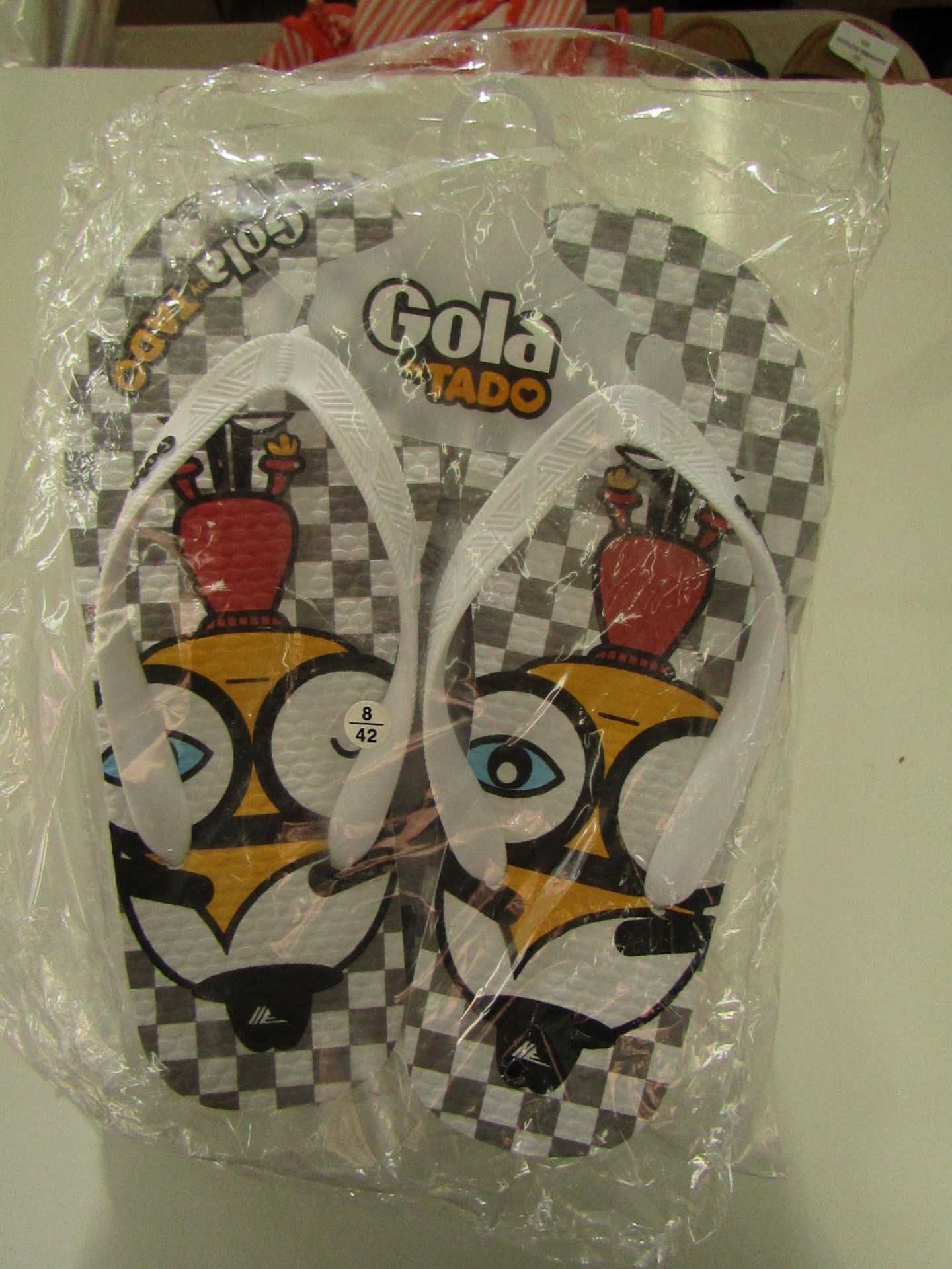 5 X Pairs of Gola Tado FlipFlops All Size 8 All new & Packaged